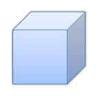 A cube shape