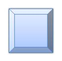 A beveled rectangle shape