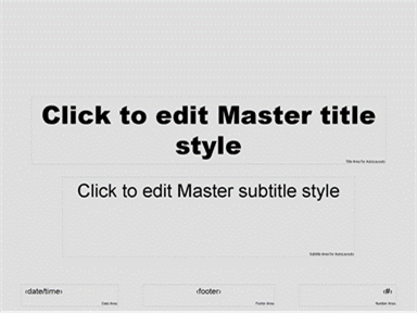 Click to edit Master title style
Click to edit Master subtitle style