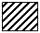 Dark wide upward diagonal stripes