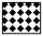 Solid diamond hatch looks like checkerboard placed diagonally