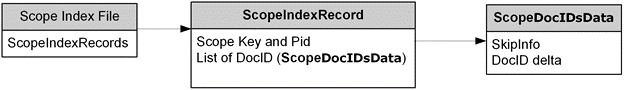 Basic structure of a scope index file