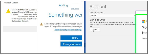 Event 1098 and can't create new profiles - Outlook | Microsoft Learn