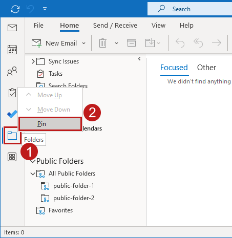 Access public folders in Outlook for Windows - Outlook | Microsoft Learn