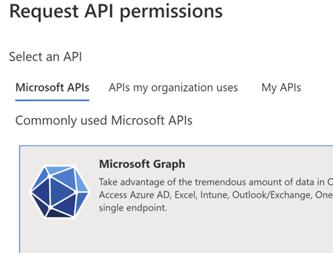 Screenshot showing partner app request API permissions.