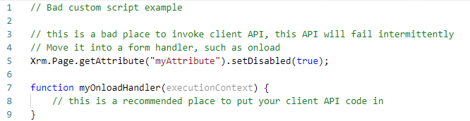 Unsupported Client API method