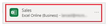 Updated connector version using Excel icon instead of older OneDrive icon.