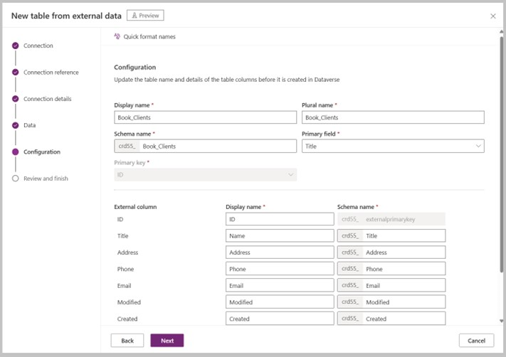 Graphical user interface, table Description automatically generated