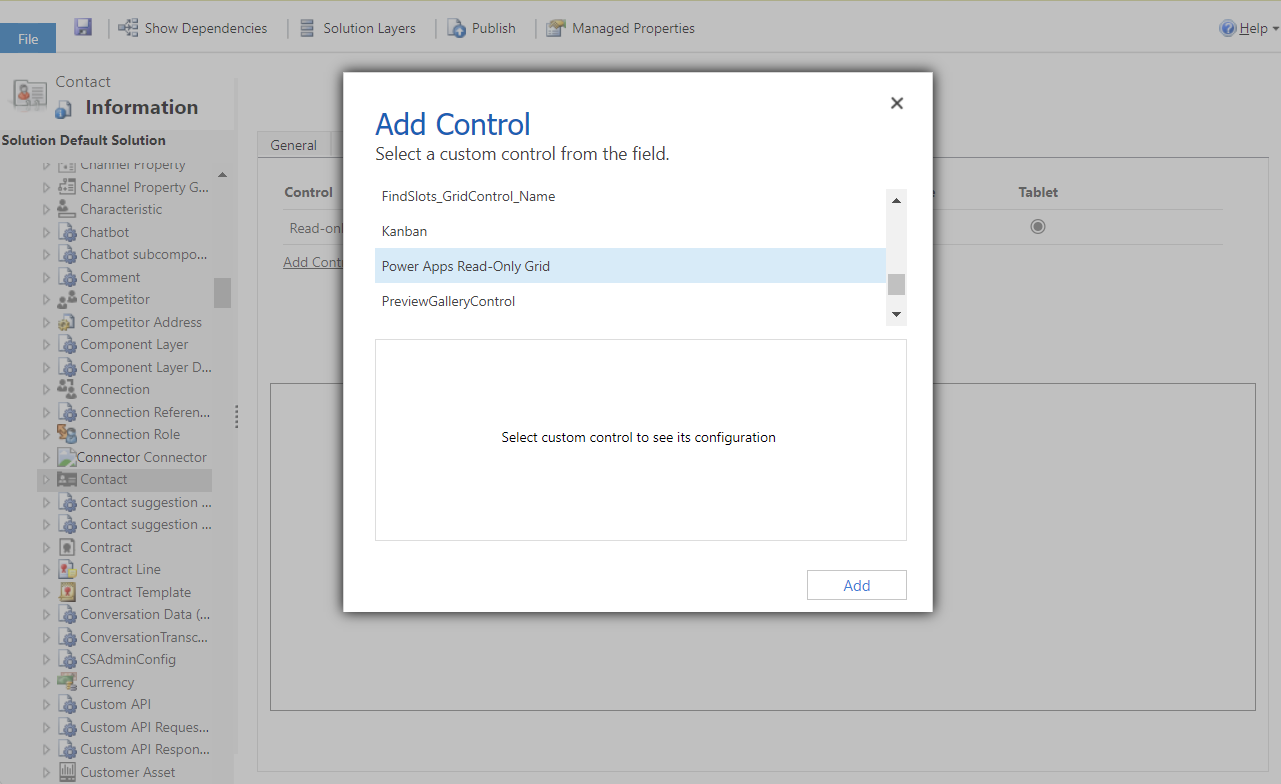 Power Apps read-only grid control - Power Apps | Microsoft Learn