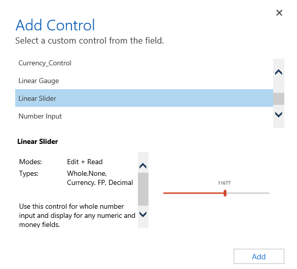 Add code components to a column or table in model-driven apps - Power Apps