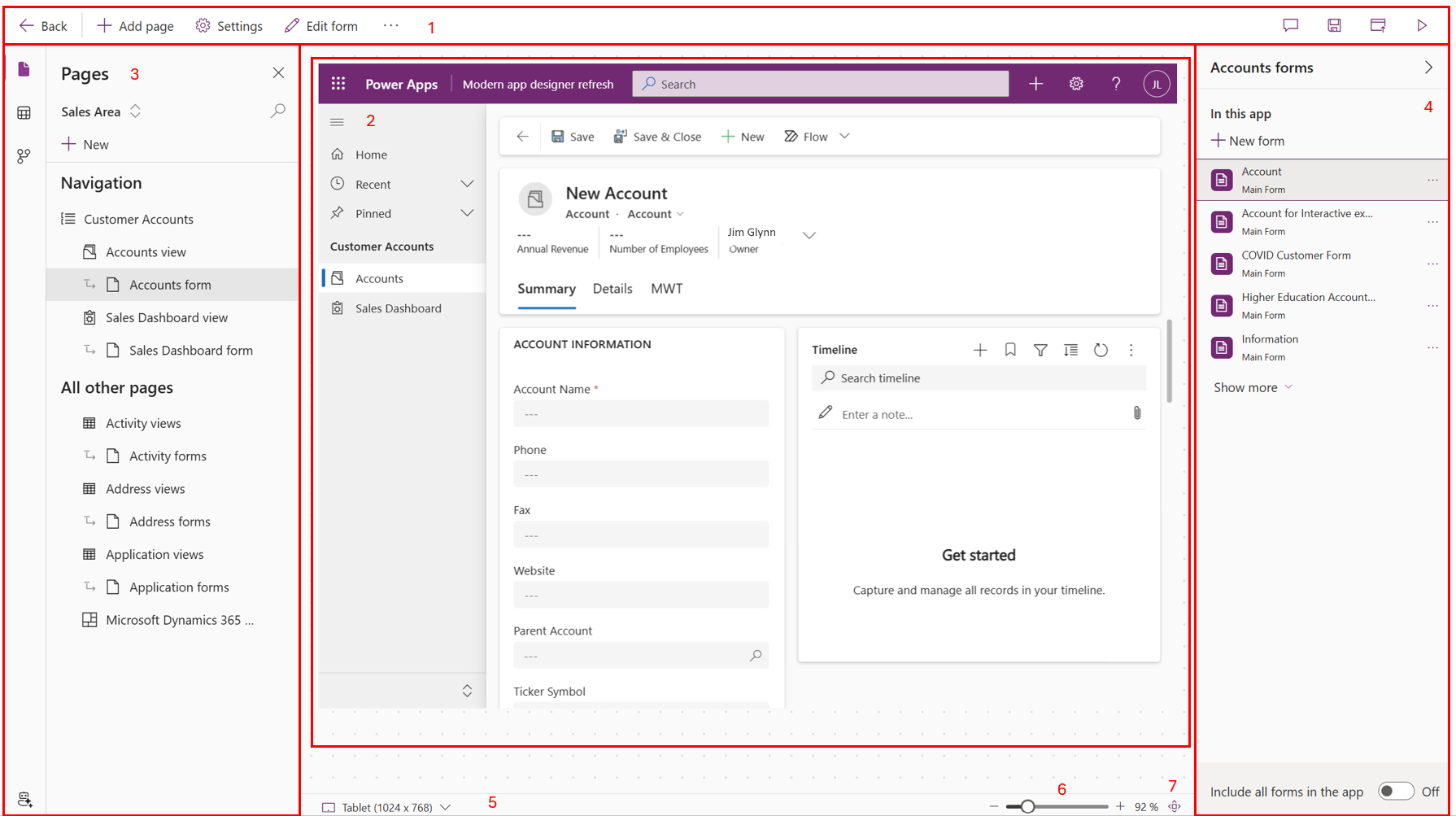 Site Map In Model Driven App