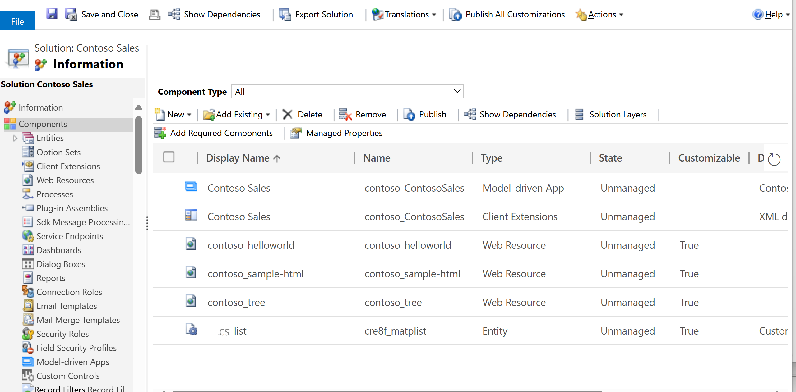 Option Sets in Model-driven Power Apps with Custom Controls and