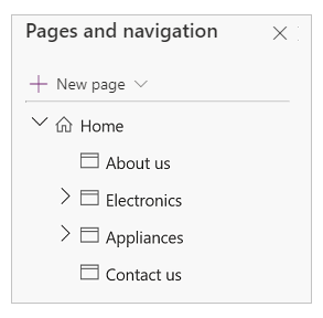 pages pane.
