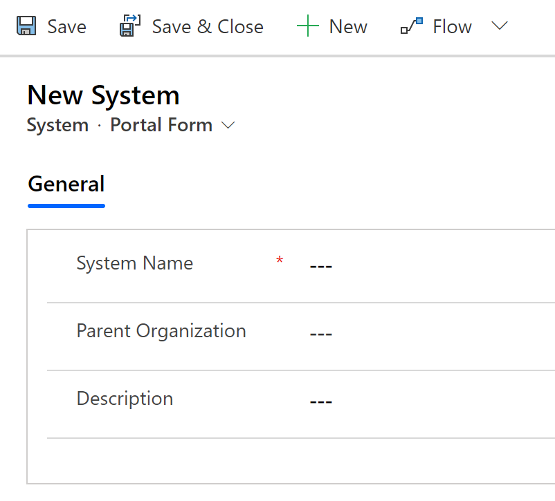 Create systems data Create systems data.