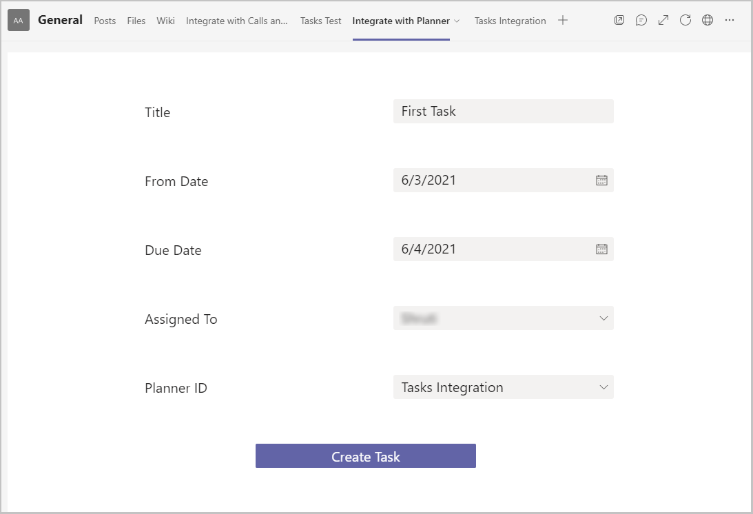 Integrate your Teams Power Apps with Planner (contains video) - Power Apps  | Microsoft Learn