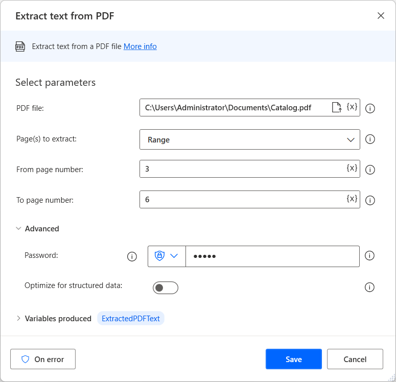 PDF actions reference - Power Automate | Microsoft Learn