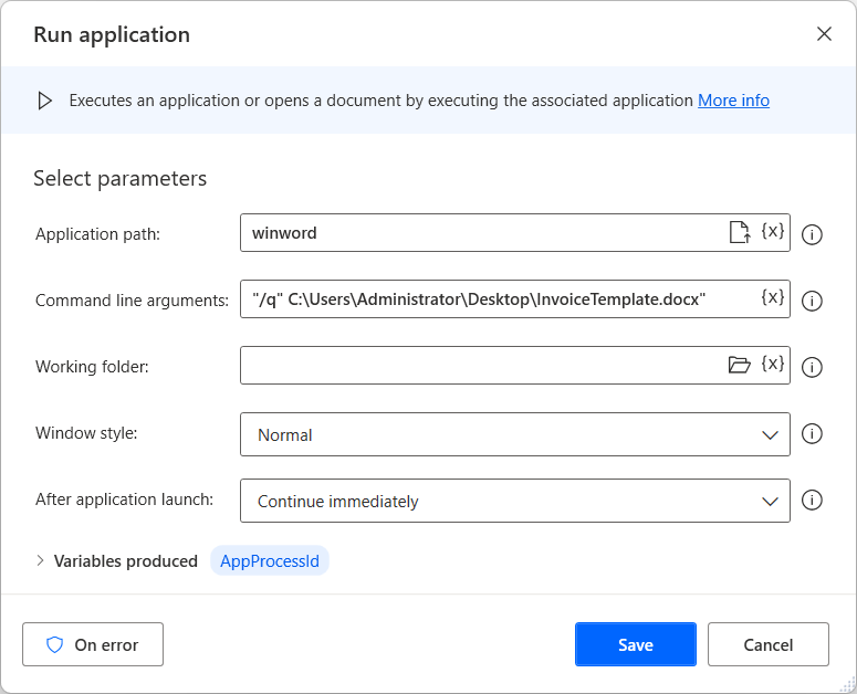 System actions reference - Power Automate