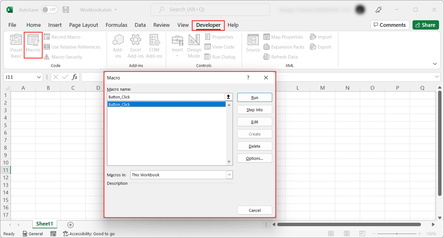 How To Create A Macro To Open A Form In Excel