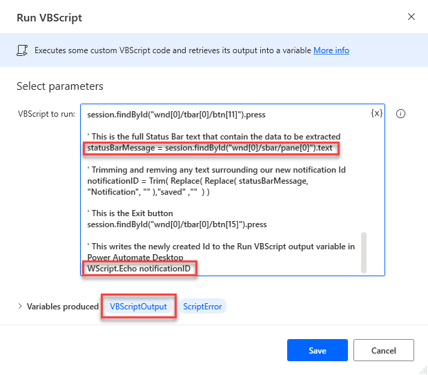 Vbscript Check Service Status