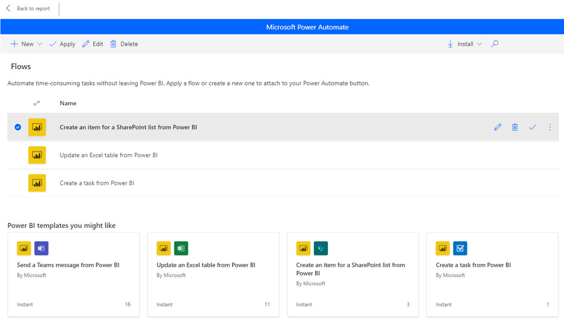 Trigger A Cloud Flow From Any Power Bi Report Power Automate Microsoft Learn