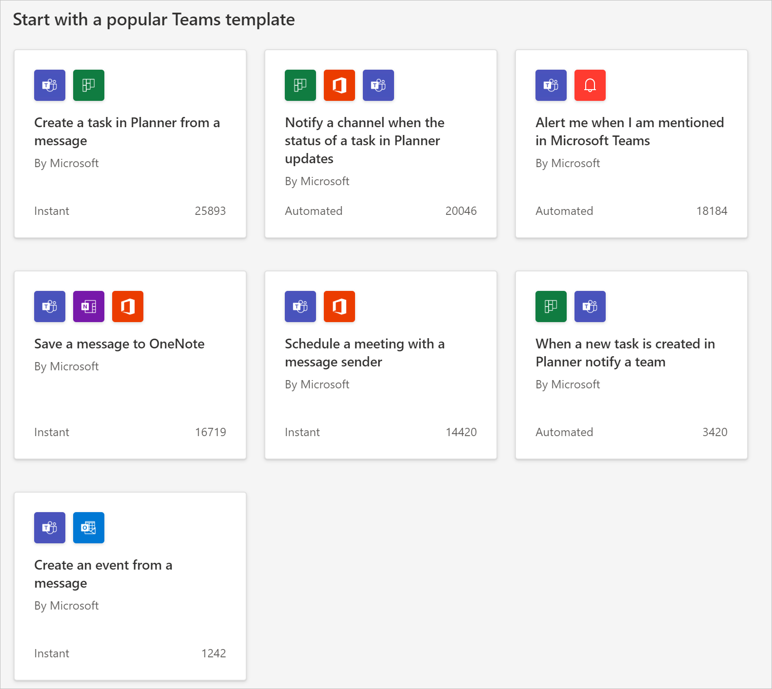 Use flows in teams created from templates Power Automate Microsoft