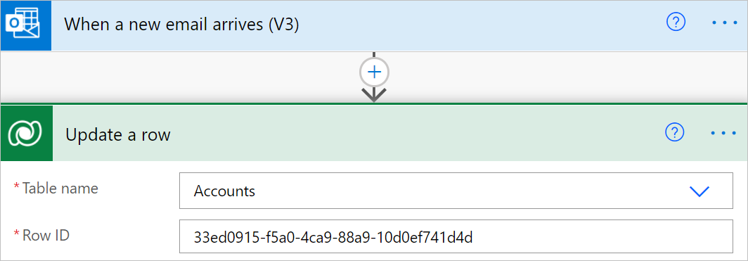 Power Automate Update A Row Key Value