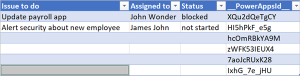 Screenshot of the spreadsheet when the 'Or'expression completes.