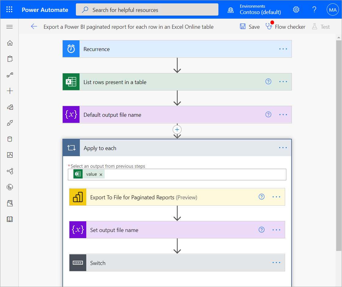 export-a-paginated-report-for-each-row-in-an-excel-online-table-or