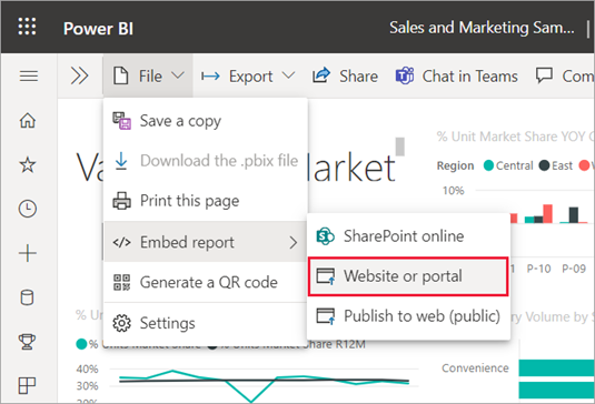 Embed Power BI Reports On Your Website or Portal – ASP.NET Core