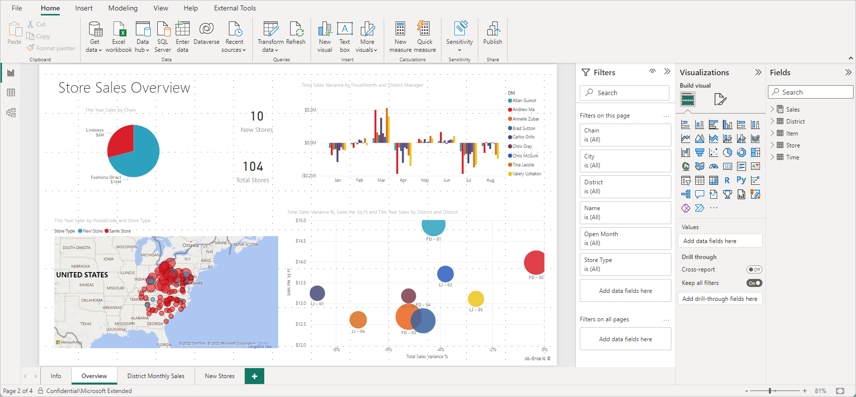 Quickstart: Connect to data in Power BI Desktop - Power BI