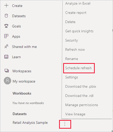 Configure scheduled refresh - Power BI | Microsoft Learn