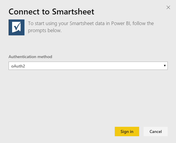 Smartsheet credentials