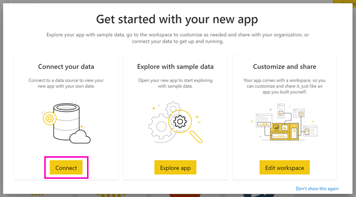 Get started with your new app