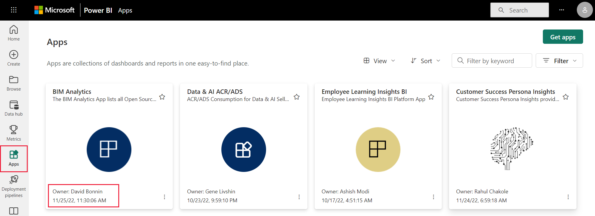 Apps in Power BI - Power BI | Microsoft Learn