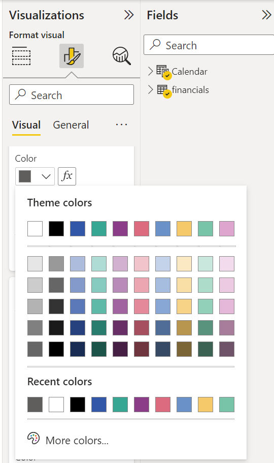 New Year New Theme Color Palette