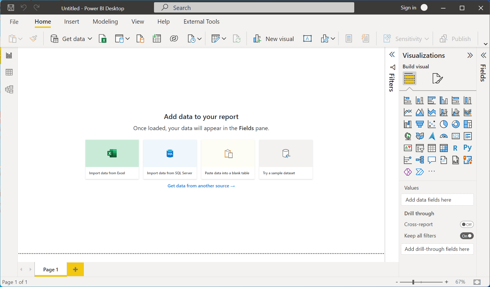 View Table Data In Power Bi Desktop - Printable Timeline Templates