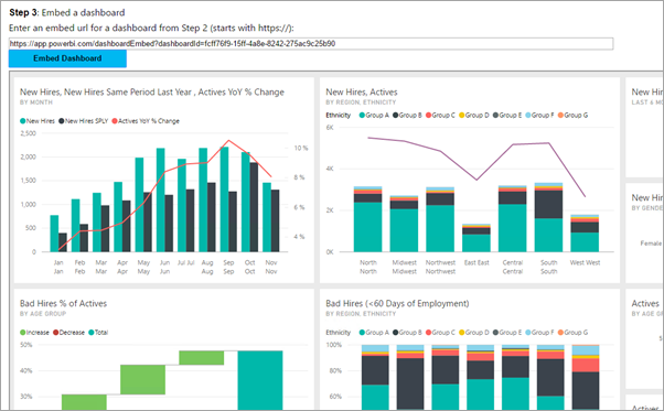 Embed Content In Your Power Bi Embedded Analytics Application For  Government And National/Regional Clouds - Power Bi | Microsoft Learn