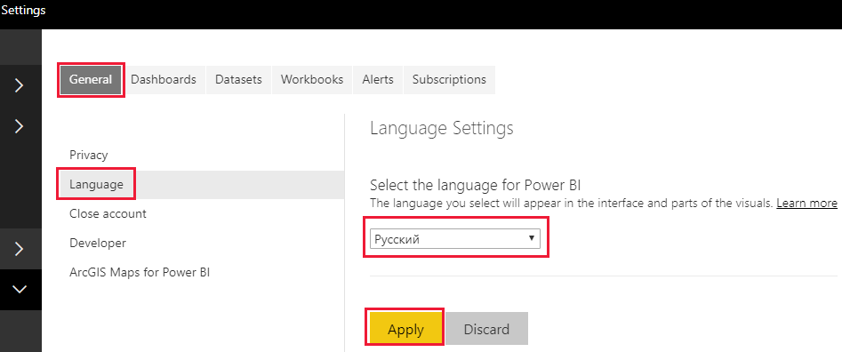 Add the locale in Power BI for Power BI visuals - Power BI | Microsoft Learn