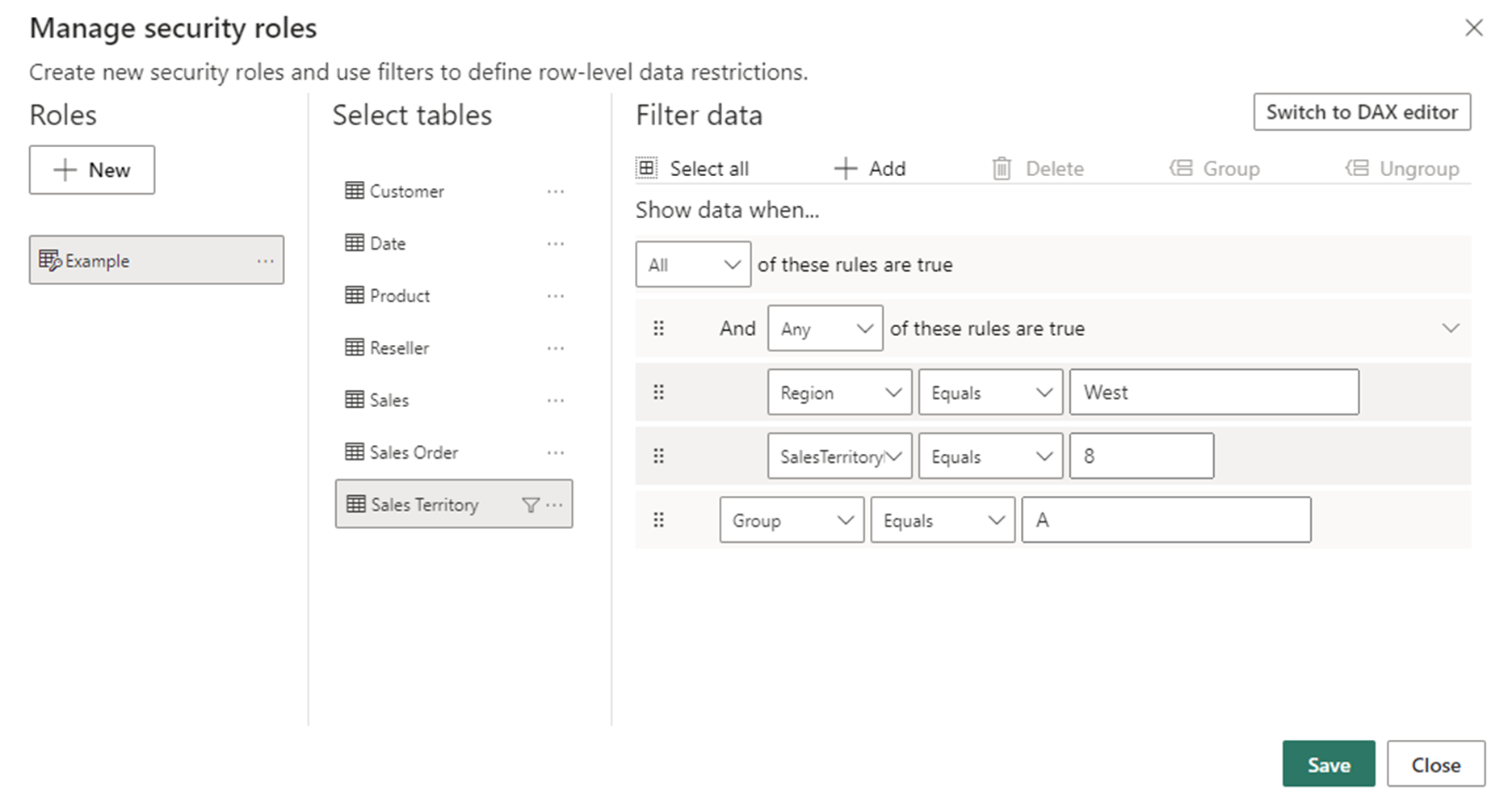 Set Up Row Level Security In Power Bi Paginated Reports Power Bi | My ...