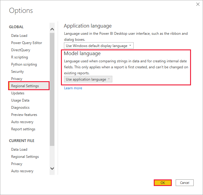 Supported languages and countries/regions for Power BI - Power BI |  Microsoft Learn