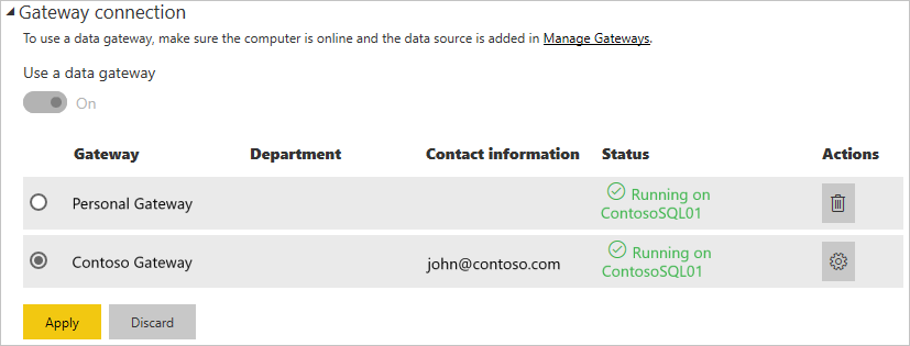 Screenshot that shows Displaying the users