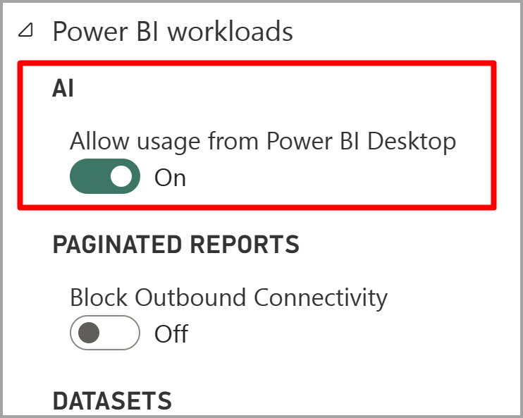 Cognitive services in Power BI