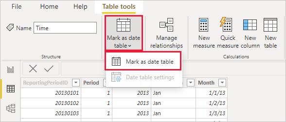 Create Date In Power Bi Dax