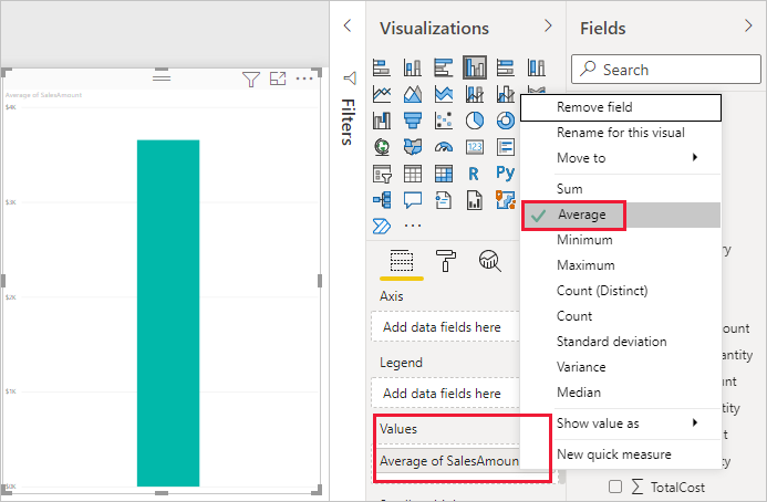 Tutorial: Create your own measures in Power BI Desktop - Power BI |  Microsoft Learn