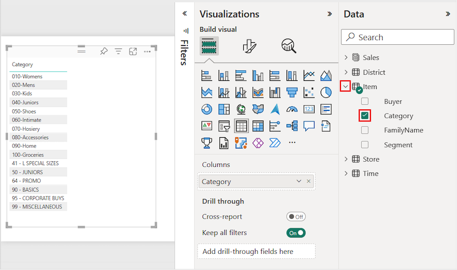 Table visualizations in Power BI reports and dashboards - Power BI |  Microsoft Learn