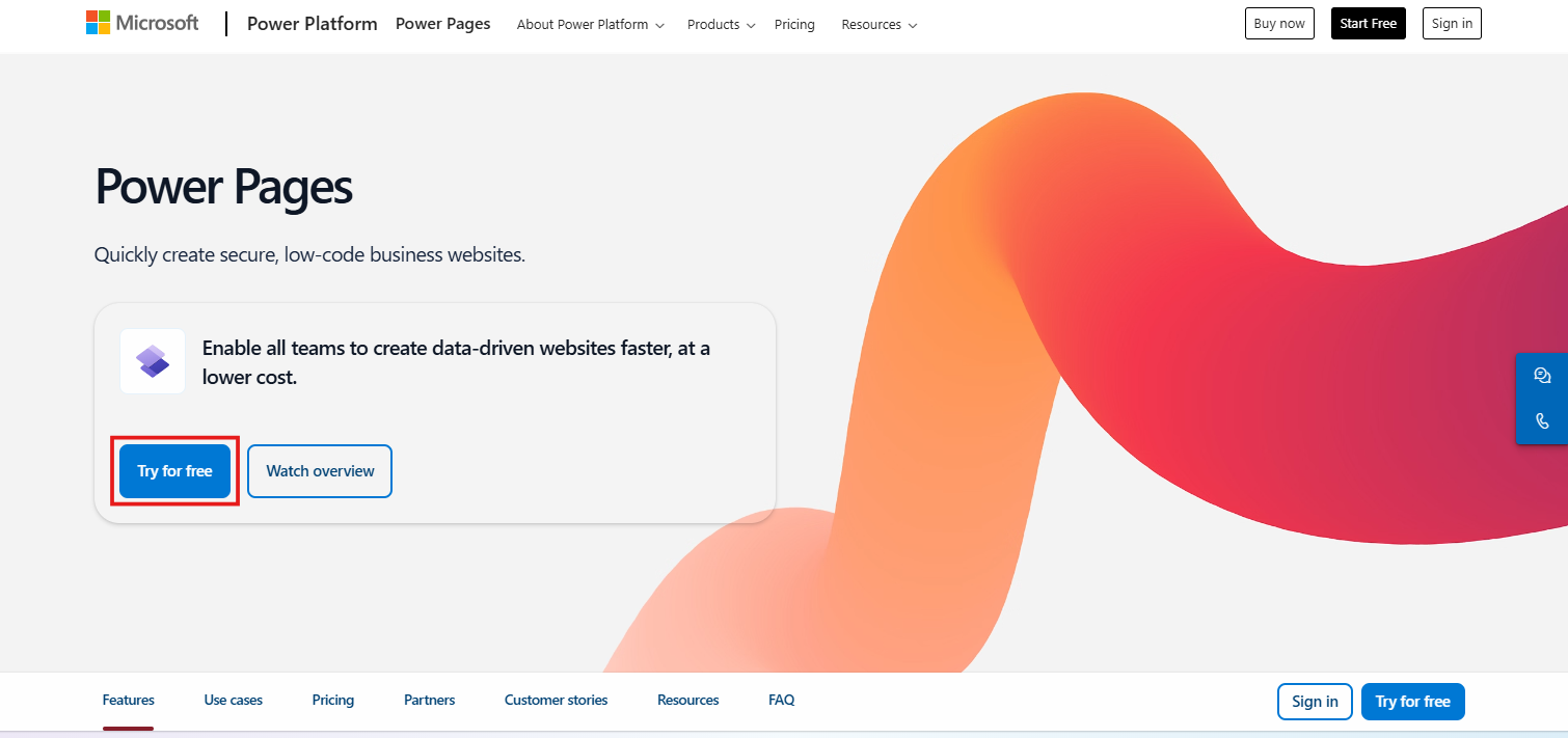 https://learn.microsoft.com/en-us/power-pages/getting-started/media/trial/try-it-free.png