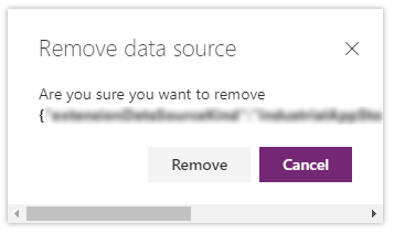 Remove a data source.