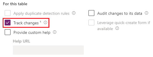 Select checkbox to enable Track Changes.