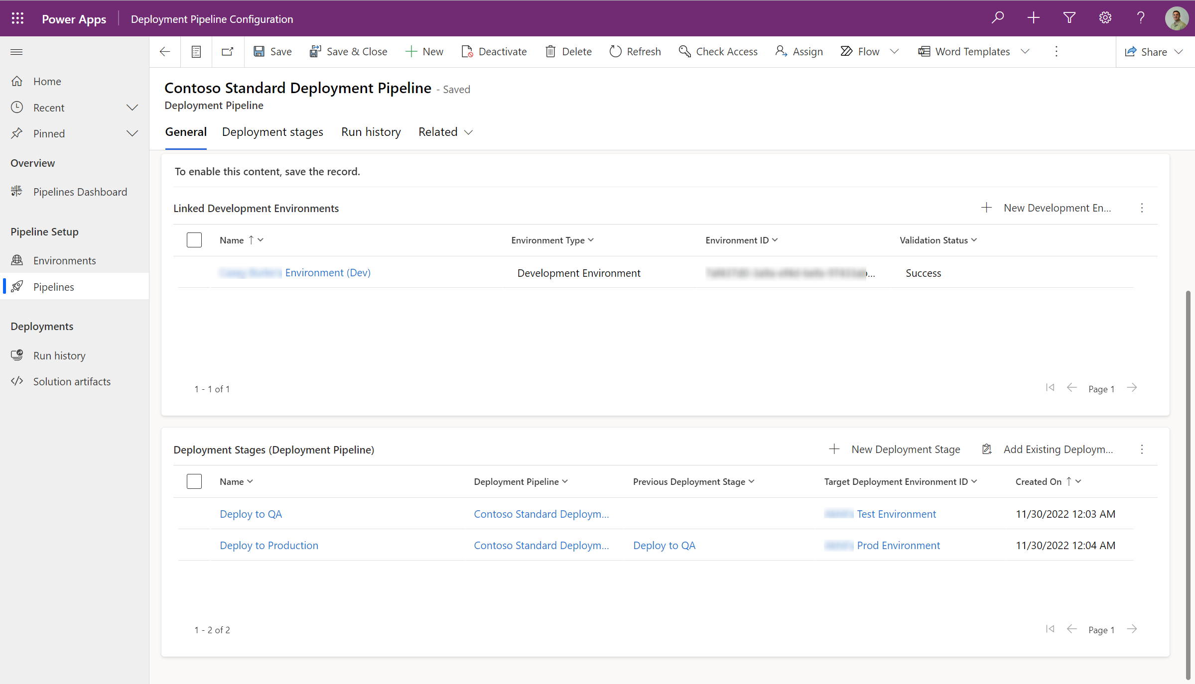 Set up pipelines in Power Platform - Power Platform | Microsoft Learn