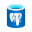 Azure Database for PostgreSQL connector icon.